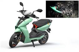 Ather 450X e-scooter catches fire due to wiring harness issue